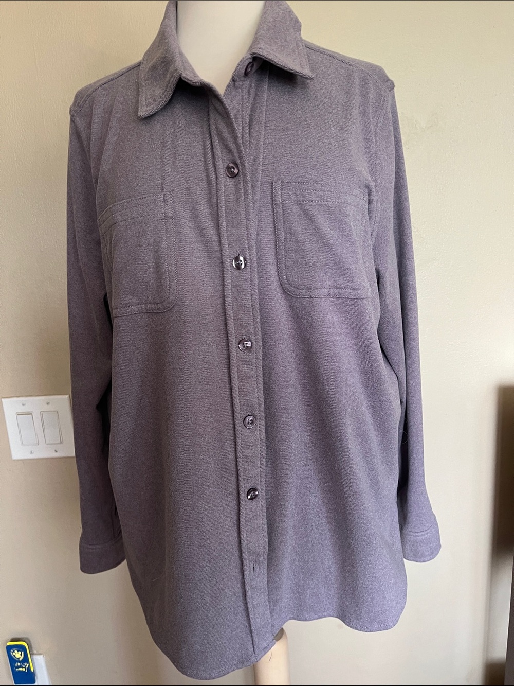 32 Degrees Heather Purple Crewneck Sweater